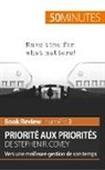 50 minutes, 50minutes, Alice Sanna, Minutes, 50 minutes, Alic Sanna... - Priorité aux priorités de Stephen R. Covey (Book review)