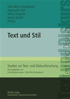 Zofia Bilut-Homplewicz, Agnieszka Mac, Marta Smykala, Iwona Szwed - Text und Stil