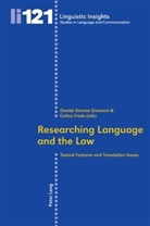 Frade, Celin Frade, Celina Frade, Davide Simone Giannoni, Simone Giannoni, Simone Giannoni... - Researching Language and the Law