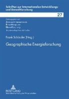 Frank Schüssler - Geographische Energieforschung