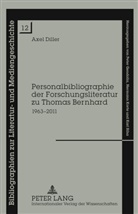 Axel Diller, Hermann Korte - Personalbibliographie der Forschungsliteratur zu Thomas Bernhard