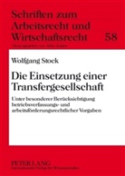 Wolfgang Stock - Die Einsetzung einer Transfergesellschaft