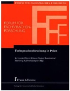 Klaus-Diete Baumann, Klaus-Dieter Baumann, Hartwig Kalverkämper, Krzysztof Nycz - Fachsprachenforschung in Polen
