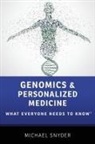 Michael Snyder, Michael (Professor and Chair Snyder - Genomics and Personalized Medicine