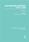 Peter Boys, Peter Freear Boys, Boys Peter, John Freear, Freear John - Accounting History 1976-1986 (Rle Accounting)