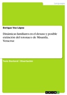 Enrique Vez López - Dinámicas familiares en el desuso y posible extinción del totonaco de Misantla, Veracruz