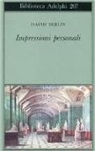 Isaiah Berlin, H. Hardy - Impressioni personali