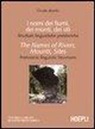 Claudio Beretta - I nomi dei fiumi, dei monti, dei siti. Strutture linguistiche preistoriche-The Names of Rivers, Mounts, Sites. Prehistoric linguistic Structures