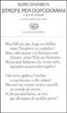 Durs Grünbein, A. M. Carpi - Strofe per dopodomani e altre poesie
