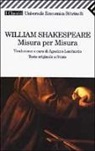 William Shakespeare, A. Lombardo - Misura per misura