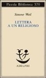 Simone Weil, G. Gaeta - Lettera a un religioso