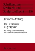 Johannes Altenburg, Manfred Maiwald - Die Unlauterkeit in 299 StGB