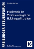 Dominik Trachte, Wolfgang Kessler - Problematik des Vorsteuerabzuges bei Holdinggesellschaften