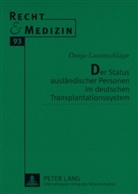 Dunja Lautenschläger, Hans Lilie - Der Status ausländischer Personen im deutschen Transplantationssystem
