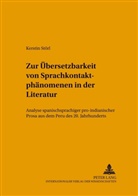 Kerstin Störl - Zur Übersetzbarkeit von Sprachkontaktphänomenen in der Literatur