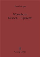 Ma Butin, Max Butin, Kar Sommer, Karl Sommer, Hans Wingen - Wörterbuch Deutsch-Esperanto