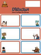 Mark Retera - Dirkjan set 3 vel stickeretiketten