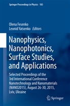 Olen Fesenko, Olena Fesenko, Yatsenko, Yatsenko, Leonid Yatsenko - Nanophysics, Nanophotonics, Surface Studies, and Applications