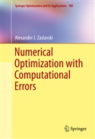 Alexander J Zaslavski, Alexander J. Zaslavski - Numerical Optimization with Computational Errors
