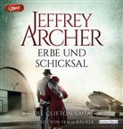 Jeffrey Archer, Erich Räuker - Erbe und Schicksal, 2 Audio-CD, 2 MP3 (Hörbuch)