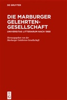 Sabin F&ouml;llinger, Sabine F&ouml;llinger, Heide Froning, Heide Froning u a, Gilbert Gornig, Hermann Jungraithmayr... - Die Marburger Gelehrten-Gesellschaft