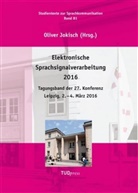 Olive Jokisch, Oliver Jokisch - Elektronische Sprachsignalverarbeitung 2016