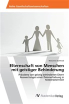 Marianne Schmied - Elternschaft von Menschen mit geistiger Behinderung