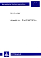 Karin Kröninger - Analyse von Hörfunknachrichten