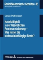 Stefan Pfaffenbach - Nachhaltigkeit in der Gesetzlichen Rentenversicherung - Was leistet die kinderzahlabhängige Rente