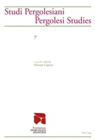 Simone Caputo - Studi Pergolesiani- Pergolesi Studies