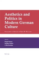 Brigid Haines, Stephen Parker, Colin Riordan - Aesthetics and Politics in Modern German Culture