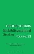 Patrick H Armstrong, Patrick H. Armstrong, Armstrong Patrick H., Geoffrey Martin, Geoffrey J. Martin, … - Geographers Biobibliographical Studies, Volume 23