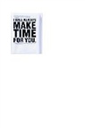 Mark´S - MARK'S Taschenkalender A6 vertikal, MAKE TIME, Black 2016/2017