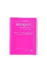 MARK'S Taschenkalender A5 vertikal, Storage.it, Neon pink 2016/2017