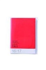 Mark´S - MARK'S Taschenkalender A5 vertikal, COLORS, Red 2016/2017