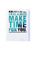 MARK'S Taschenkalender A5 vertikal, MAKE TIME, Turquoise 2016/2017
