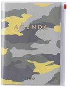 MARK'S Taschenkalender A5 vertikal, CAMOUFLAGE, Green 2016/2017