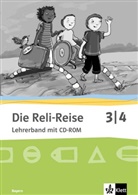 Die Reli-Reise, Ausgabe Bayern: Die Reli-Reise 3/4. Ausgabe Bayern, m. 1 CD-ROM