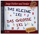 JUNGE DICHTER UND DENKER - Junge Dichter und Denker - Das kleine 1x1 und Das große 1x1, 2 Audio-CD (Audiolibro)