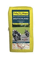 Biker Betten Motorradkarten Deutschland Set, 12 Bl.