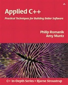 Amy Muntz, Philip Romanik - Applied C++, w. CD-ROM