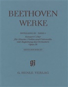 Ludwig van Beethoven, Friedhelm Loesti - Beethoven, Ludwig van - Konzert C-dur op. 56 für Klavier, Violine und Violoncello mit Begleitung des Orchesters (Tripelkonzert)