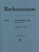 Sergei Rachmaninoff, Sergej Rachmaninow, Sergej W. Rachmaninow, Dominik Rahmer - Sergej Rachmaninow - Étude-Tableau C-dur op. 33 Nr. 2