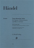 Georg Friedrich Händel, Ullrich Scheideler - Georg Friedrich Händel - Neun deutsche Arien für Sopran, Soloinstrument und Basso continuo