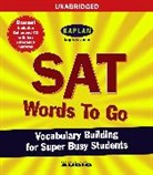 KAPLAN, Not Available (NA) - SAT Words to Go (Hörbuch)