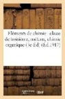 A Mame Et Fils, A. Mame Et Fils, A Mame Et Fils - Elements de chimie: classe de