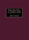 John F. Riddick, Riddick John F. - Who Was Who in British India