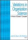 Joel Baum, Joel A. Baum, Joel A. C. Baum, Donald T. Campbell, Bill McKelvey, Joel Baum... - Variations in Organization Science