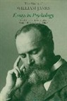 William James, Fredson Bowers, Frederick Burkhardt - Essays in Psychology