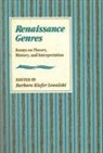 Barbara Kiefer Lewalski, Barbara K. Lewalski, Barbara Kiefer Lewalski - Renaissance Genres